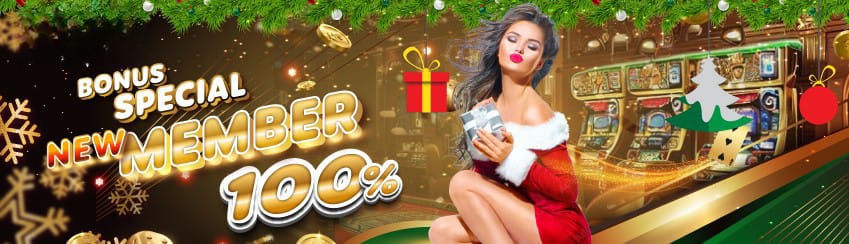 Promo BONUS NEW MEMBER 100%